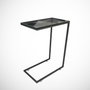 Hanah Home Callen - Glass Mesa Auxiliar Antracita